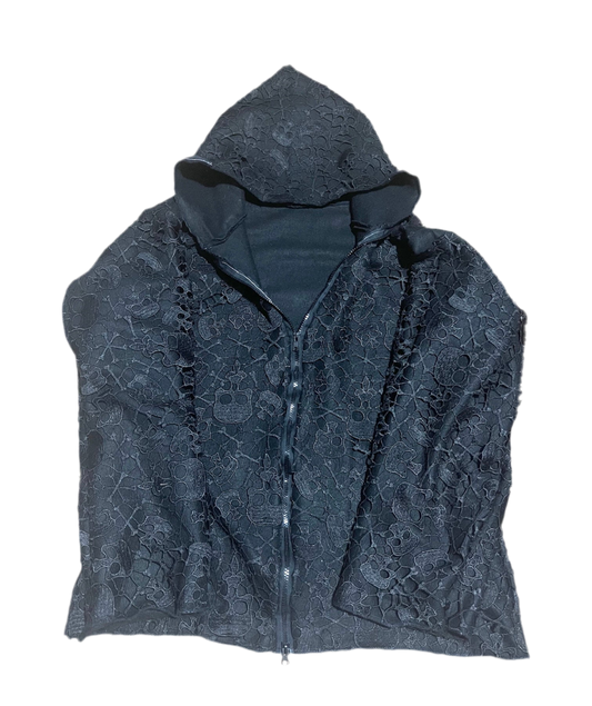 Skull Lace zip up