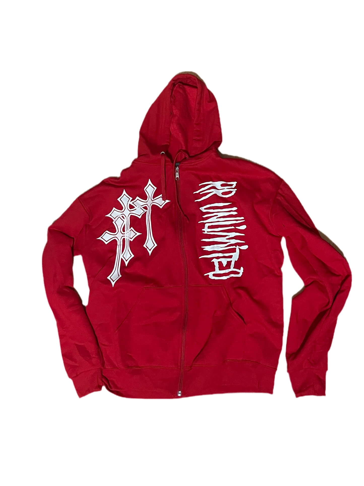 Triple Cross Zip up