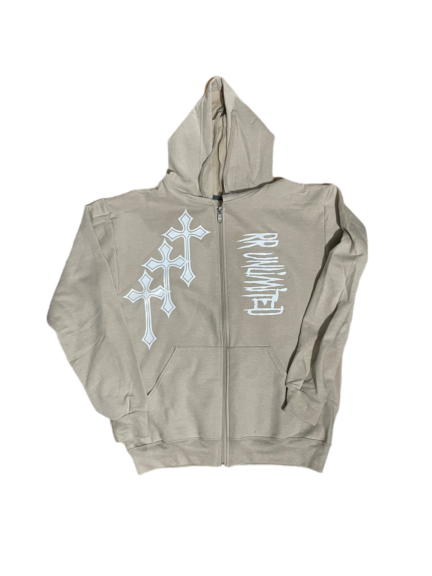 Triple Cross Zip up