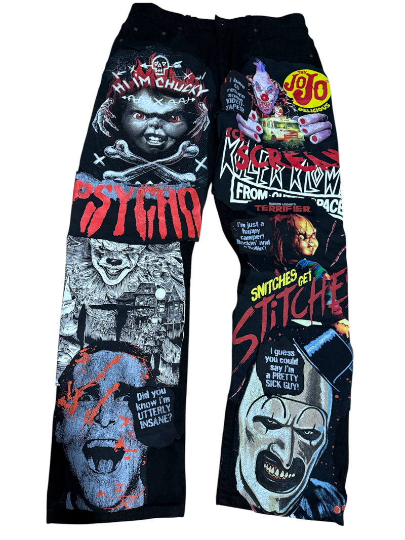 Flared Horror Sweats