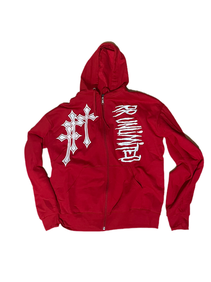 Triple Cross Zip up