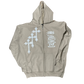 Triple Cross Zip up