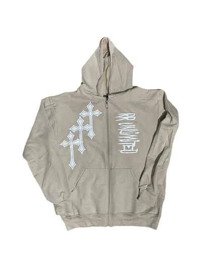 Triple Cross Zip up