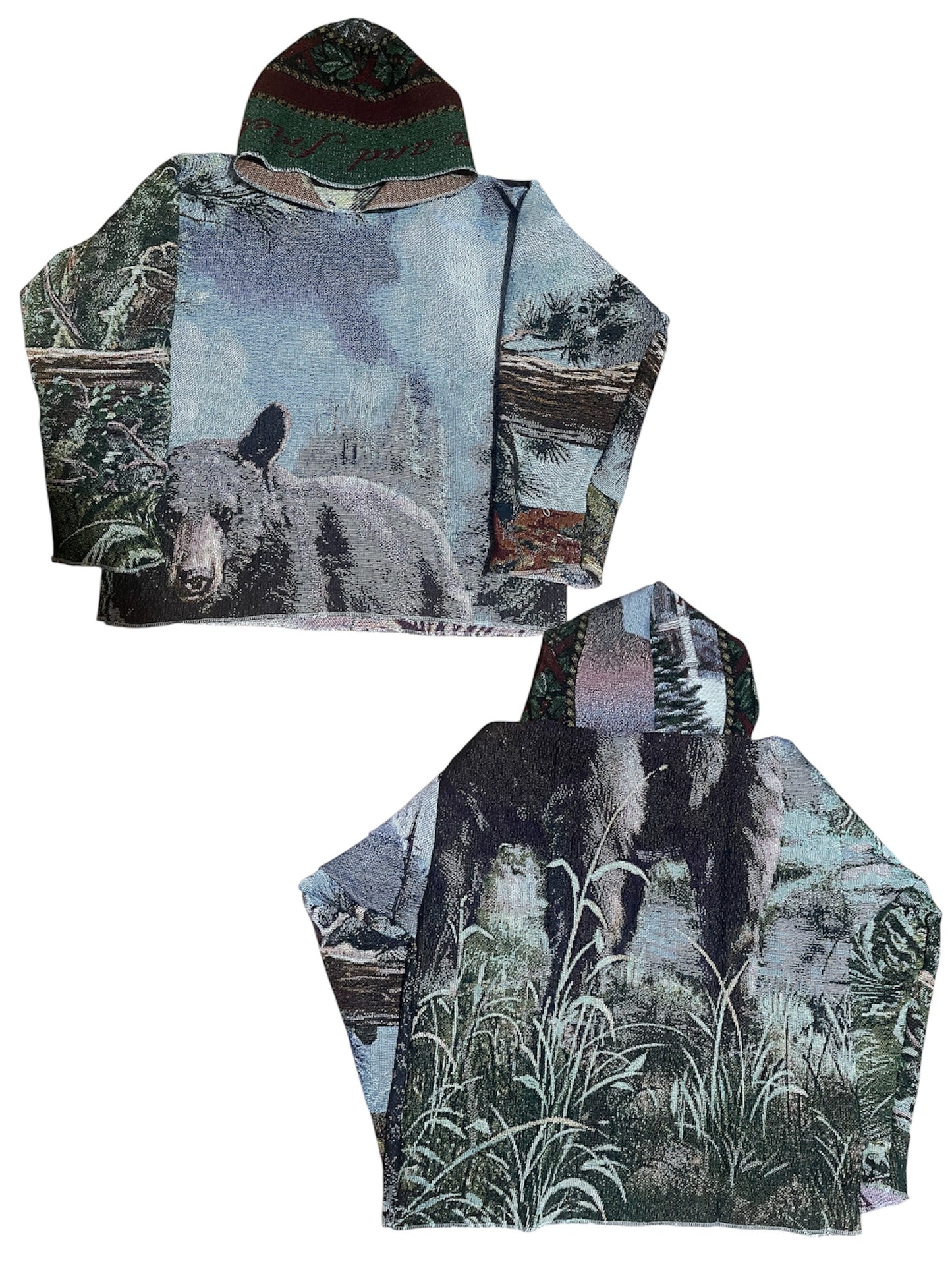 Bear Tapestry hoodie