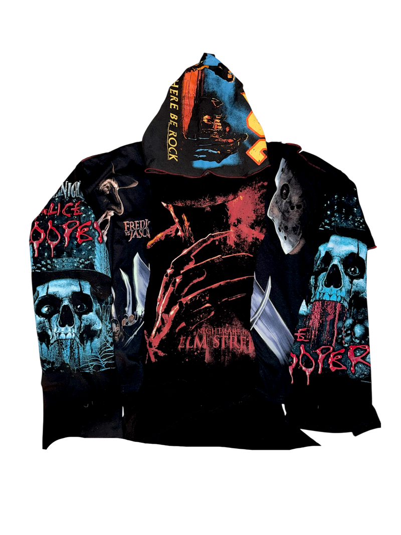 Freddy vs Jason Freestyle Hoodie