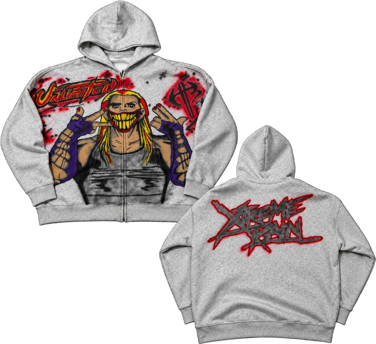 Jeff Hardy Airbrush Hoodie