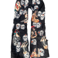 Skull Flared Denim