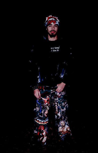 WWE Camo Pants