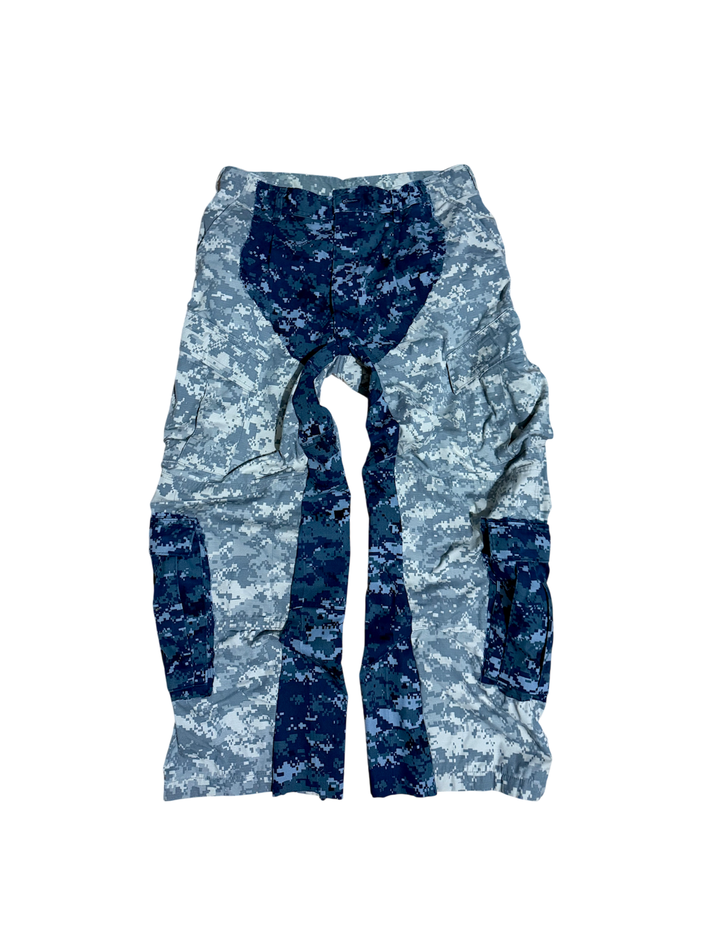 Blue Digi Camo Pants