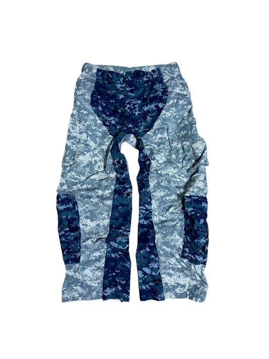 Blue Digi Camo Pants