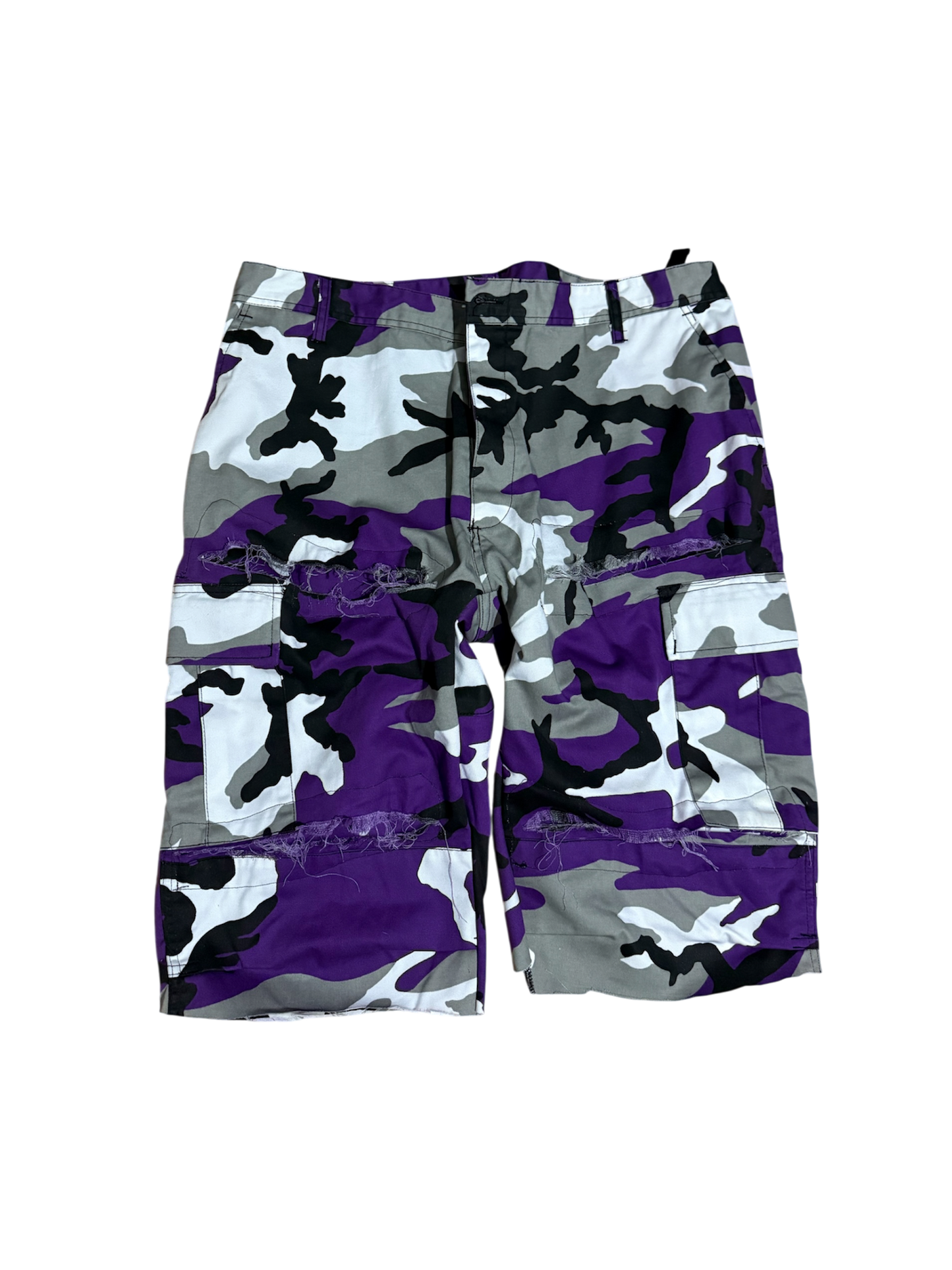 Camo Cargo Shorts V21