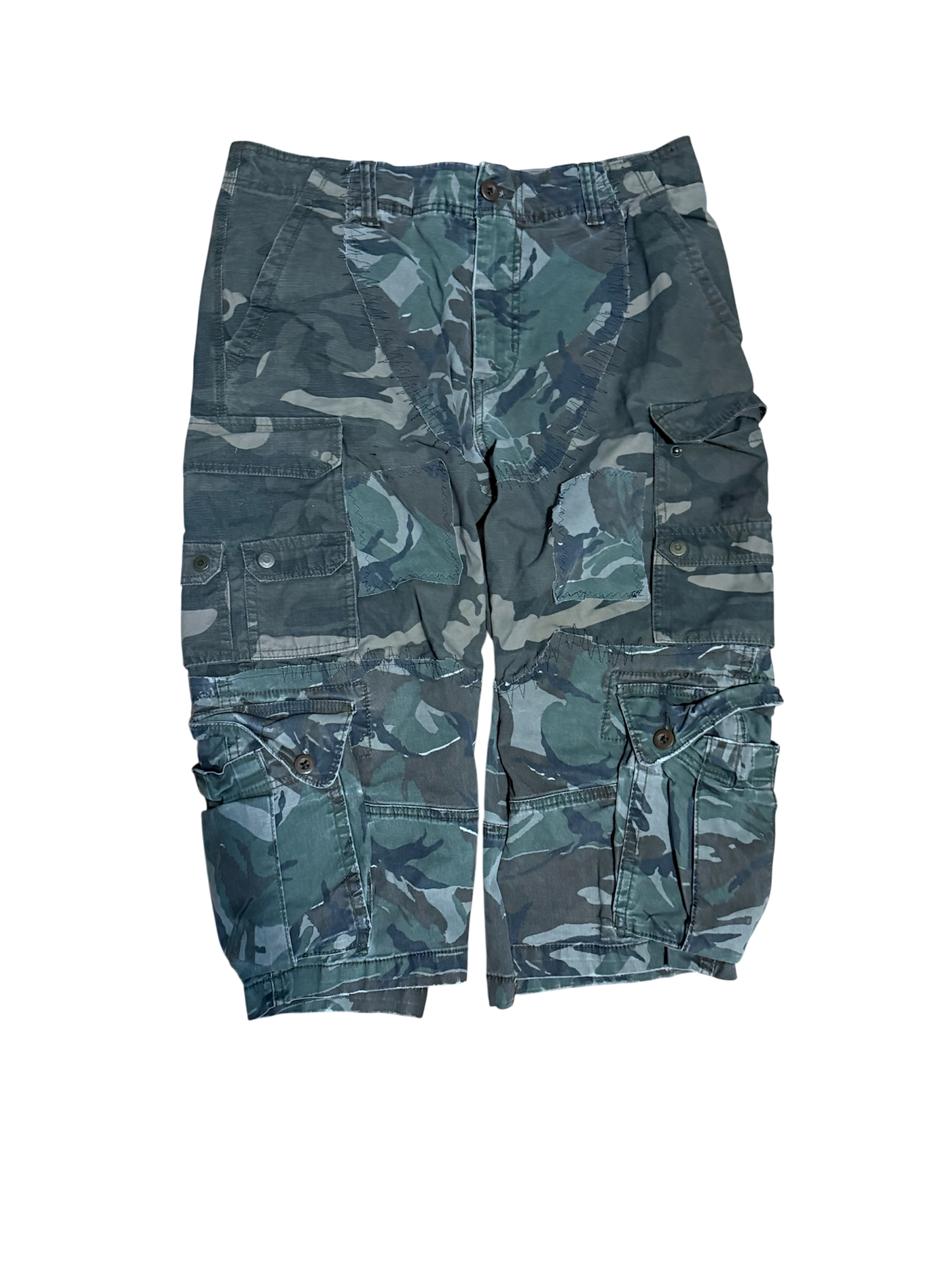 Camo Cargo Shorts V12