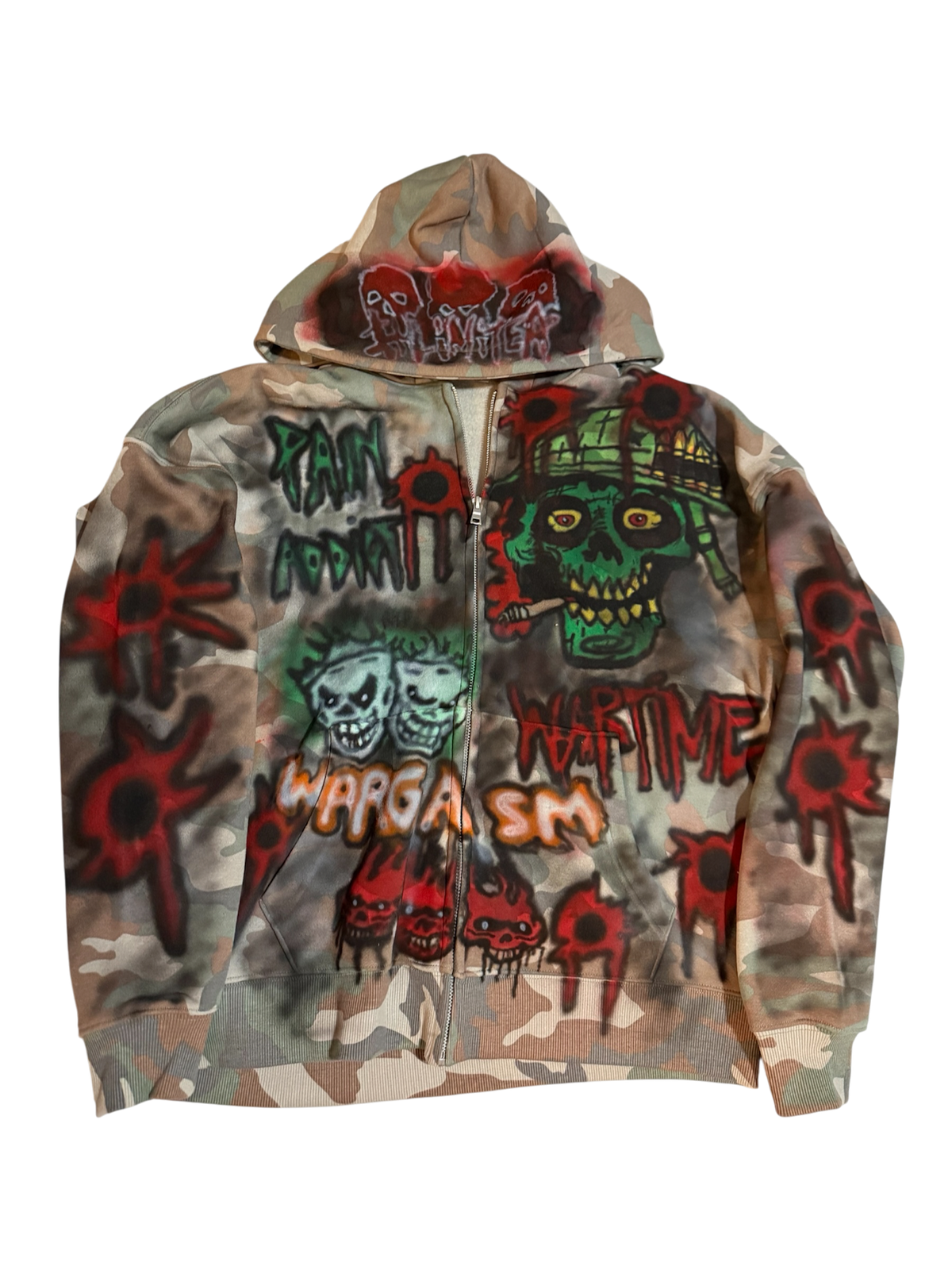 Camo Airbrush hoodie