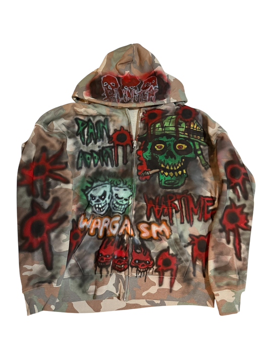Camo Airbrush hoodie