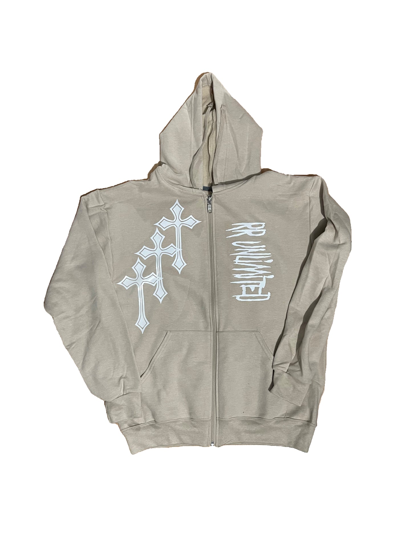 Triple Cross Zip up